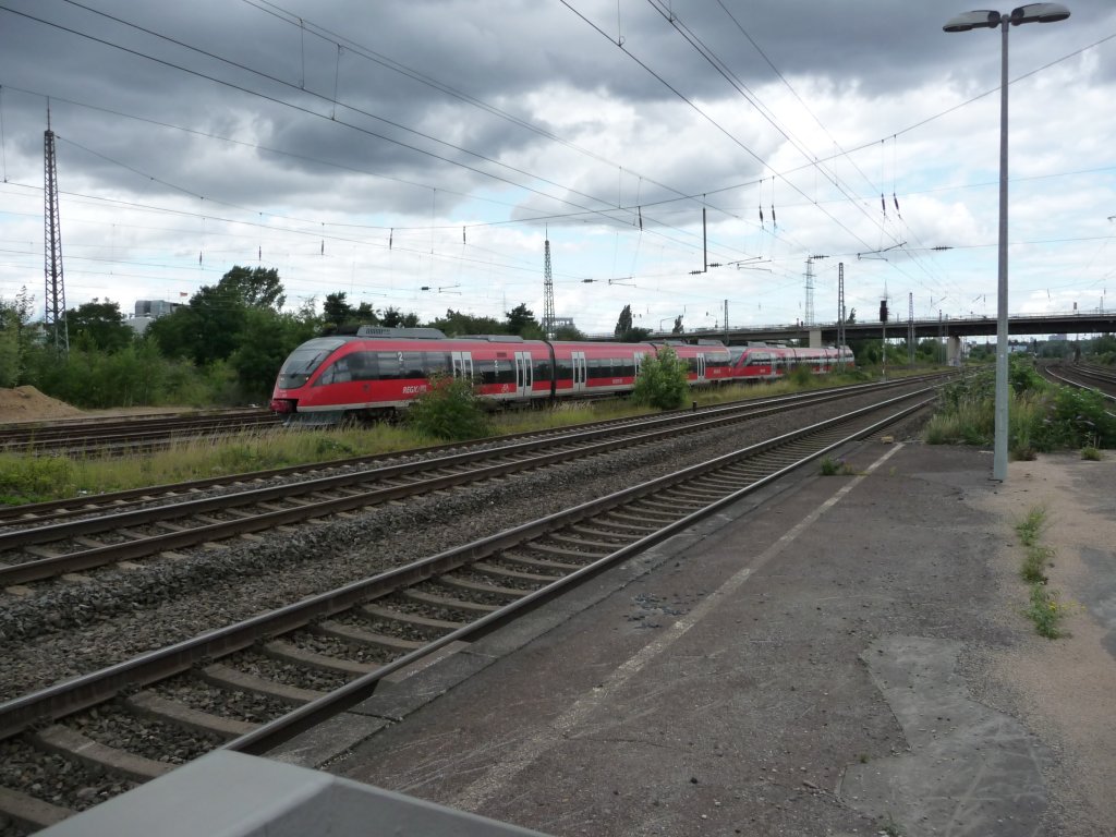 Eine Doppeltraktion 644er am 06.08.2012 in H�rth.