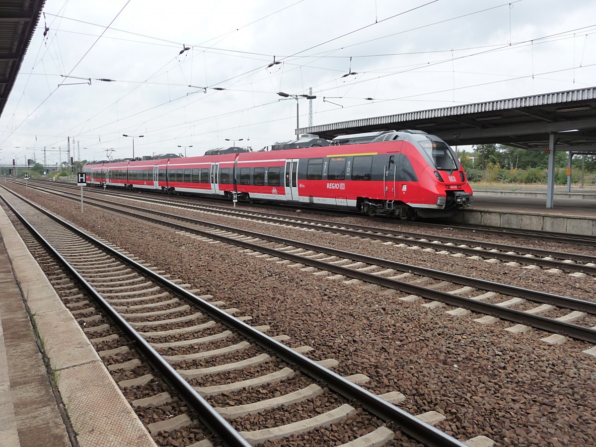 442 322 f�hrt am aus Sch�nefeld aus. 
RE7 -> Berlin-Friedrichstra�e
