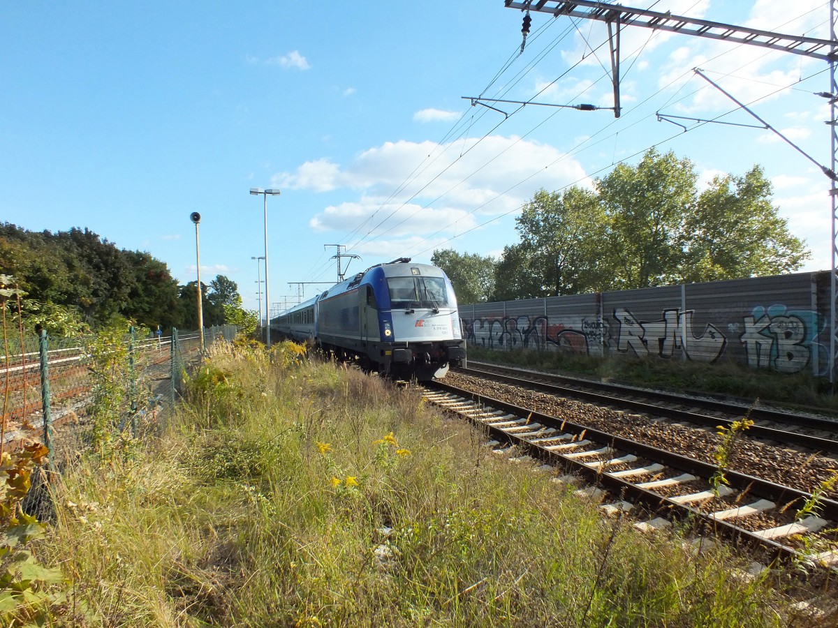 5370 005 durchf�hrt am 2.10.13 mit einem EC Warszawa Wschodnia - Berlin HBF Berlin-Karlshorst.