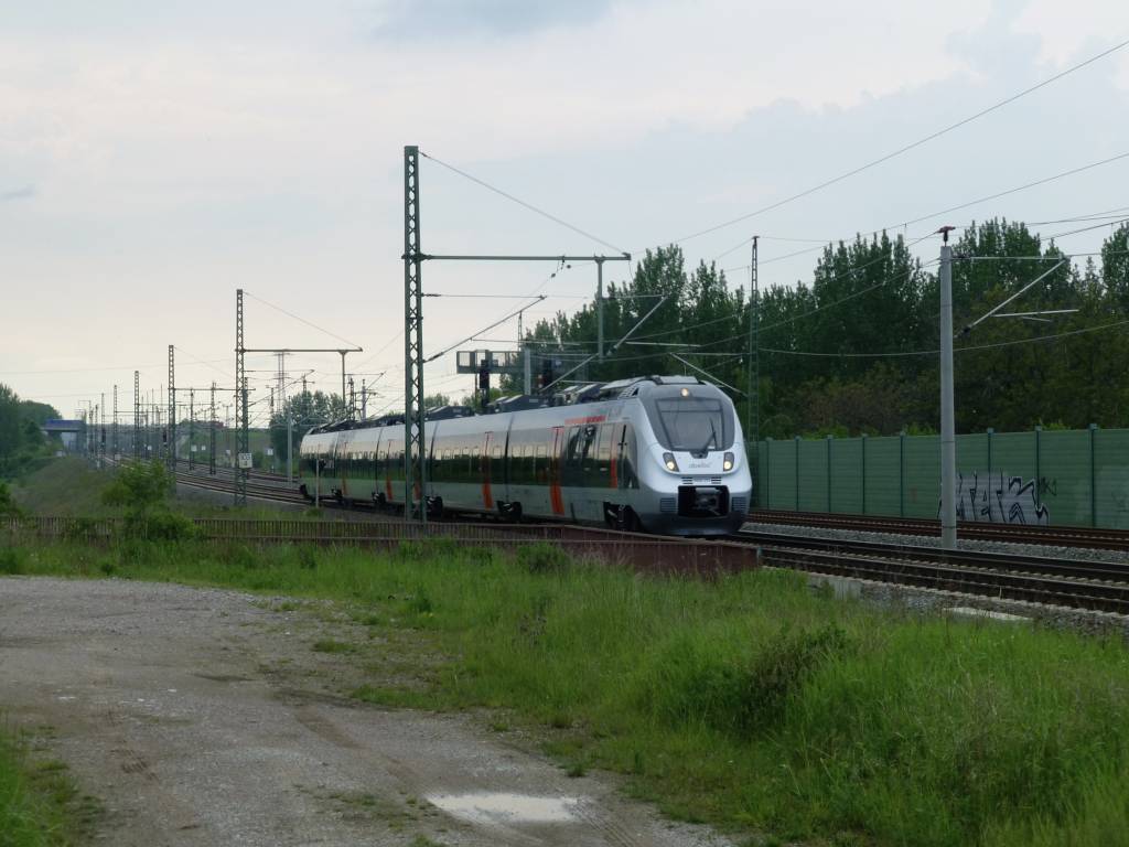 ABRM 442 311 Richtung Weimar bei Azmannsdorf, 19.5.17