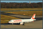 Der A320-214 9H-LOI der Lauda Europe ist am 23.02.2022 in Köln/Bonn als Flug FR9480 aus Wien gelandet.