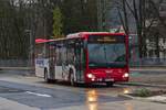 Am Bahnhof in Br�gge wartet der MVG-Citaro 270 seine Pause ab.