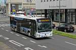Ein Citaro der Firma Rheinland-Touristik, der zuvor als Linienfahrt am K�lner Hauptbahnhof angekommen war, verl�sst den Busbahnhof am 08.07.21 als Betriebsfahrt.