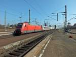 101 136 durchf�hrt am 13.3.14 mit einem Intercity Weimar.