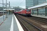 Einige Minuten nach der Ankunft wurden beide Garnituren in Richtung Rummelsburg abgefahren und die Lage am Ostbahnhof (wo in Richtung Cottbus/Frankfurt zeitweise nur ein Gleis zur Verf�gung stand)
