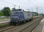 Am 17.6.2013 durchf�hrt RBH 105 [ex-DB 143 186] Wuppertal-Oberbarmen.