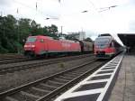 644 012 und 152 063 treffen sich am 08.08.2012 in K�ln-West.