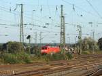 152 041 durchf�hrt am 2.10.13 die G�tergleise des Bahnhofes Hamm.