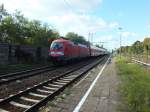 182 011 durchf�hrt am 2.10.13 den Bahnhof Berlin-Karlshorst.