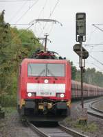 189 031 am 17.10.2012 in D�sseldorf-Eller.