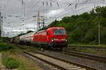 Mit einem gemischten G�terzug f�hrt 193 350 am 31.07.23 von K�ln-Kalk kommend in Gremberg ein.