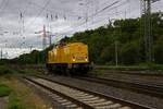 203 310 von DB Netz trifft am 31.07.23 im Rangierbahnhof Gremberg ein, wo die Lok einen Hilfsger�tewagen abholen wird.