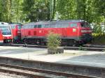 218 481 und 491 haben IC 119 am 23.7.13 wohlbehalten nach Lindau gebracht und d�rfen nun bis zum Mittag des n�chsten Tages Pause machen.