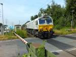 ECR 247 039, im Einsatz f�r DB Schencker Rail zeigt sich hier am 16.7.13 in Bottrop.