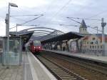 Am 9.1.14 hat 442 273 aus N�rnberg (RE 42) das Ziel fast erreicht, hier in Jena Paradies.