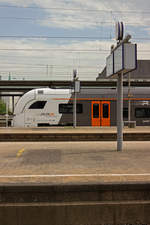 Profilansicht des 462 006, der f�r Abellio im RRX-Netz unterwegs ist.