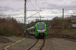 3429 010 f�hrt in den im Zuge der Einrichtung der S9 Anfang der 2000er-Jahre gebauten Tunnel zur Unterquerung der Fernbahngleise zwischen Vohwinkel und Sonnborn ein.