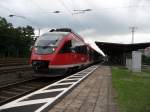 644 023 verl�sst am 08.08.2012 den Bahnhof K��ln-West.
