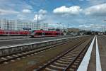 400 Meter lange Bahnsteige hat der Bahnhof Berlin-Lichtenberg zu bieten und die waren einst auch n�tig.