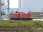 ex-DR 346 852 hie�t heute 9 und f�hrt f�r Wedler und Franz Logistik (WFL), hier am 22.10.13 am Containerterminal dse GVZ Erfurt.