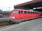 110 398 verl�sst am 27.08.2010 den D�sseldorfer Hauptbahnhof.