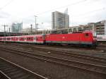 143 039 verl�sst am 03.05.2012 den D�sseldorfer Hauptbahnhof.