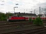 143 614 erreicht am 03.05.2012 den D�sseldorfer Hauptbahnhof.