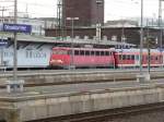 110 427 ist im D�sseldorfer Hauptbahnhof angekommen.