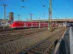 1440 313 und 308 verlassen am 02.01.15 als S8 den D�sseldorfer Hauptbahnhof.