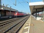 114 013 verl�sst am 14.3.14 Fulda in Richtung Frankfurt (Main).