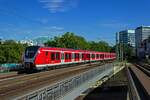 Nach der �ltesten Baureihe der S-Bahn Hamburg folgt die neueste.