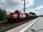 DE83 (98 80 0272 021-3 D-HGK) am 06.08.2012 in H�rth.