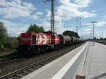 DE76 (98 80 0272 015-5 D-HGK) am 06.08.2012 in H�rth.