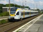 ET 7.10 als leicht versp�teter RE13 Richtung Venlo am 1.8.14.