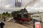 Bereits zum wiederholten Male war die Dampflok Nr.