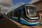 Skoda ForCity-Tram f�r Chemnitz auf der Innotrans Berlin.