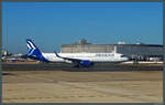 Der A321-271NX SX-NAF der Aegean Airlines wurde im Mai 2022 ausgeliefert. Am 09.10.2022 rollt der A321neo über das Vorfeld des Flughafens Charles de Gaulle in Paris.