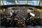 Im Museum für Luftfahrt in Technik in Wernigerode ist dieses Cockpit einer Swearingen SA 226-AT Metroliner Merlin IV aus einem verunfalltem Flugzeug ausgestellt.