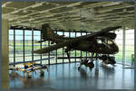Eines der zwei Experimentalflugzeuge Do 29, die YA+101 ist Teil der Ausstellung des Dorniermuseums.