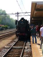 Am anderen Ende des Musuemszuges hing traditionsgem�� 65 018. 02.06.2012