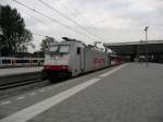 E186 236 verl�sst am 15.08.2012 mit einem FYRA Rotterdam.